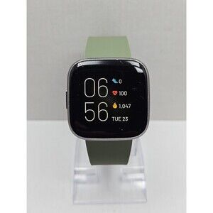 Fitbit Versa 2 Smartwatch Gray 40mm Alexa WR50M Always On Display No Charger